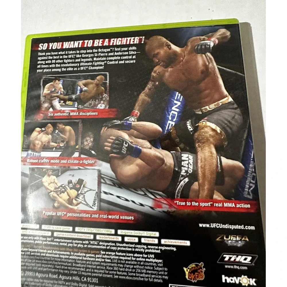 UFC Undisputed 2009 - Xbox‎ 360